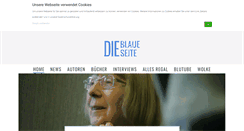 Desktop Screenshot of die-blaue-seite.de